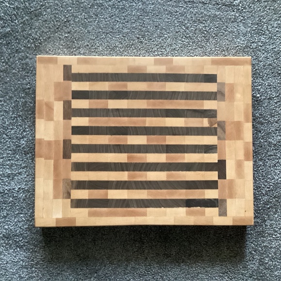 Handmade Solid Walnut / Maple Charcuterie Board Snack Board Wood